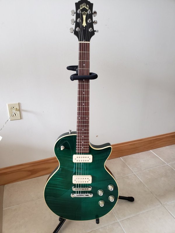 Sold For Sale 2000 Guild Blues 90, Emerald Green Let