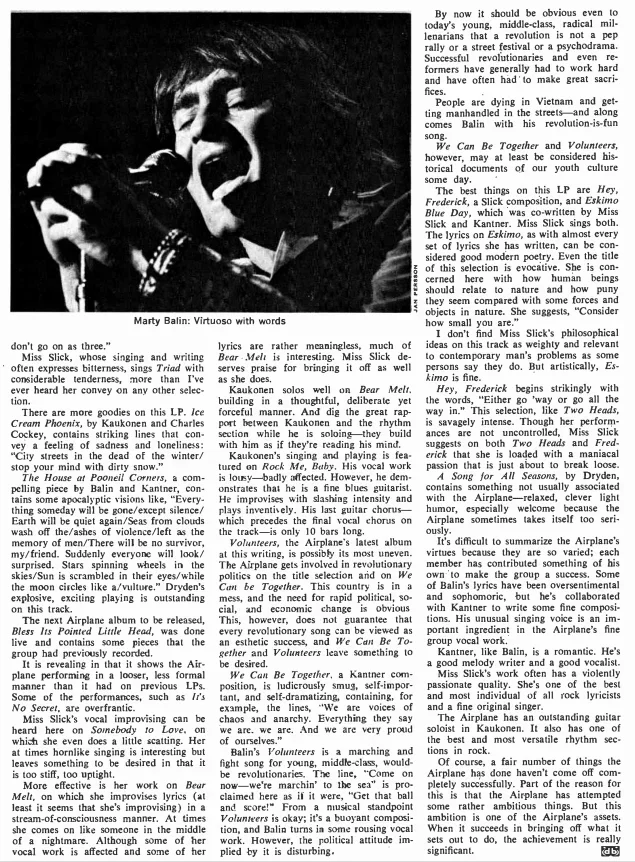 Jefferson Airplane Let's Talk Guild